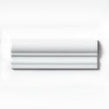 Metro White 5cm x 15cm Dado Border Tile