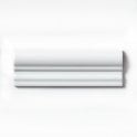 Metro White 5cm x 15cm Dado Border Tile