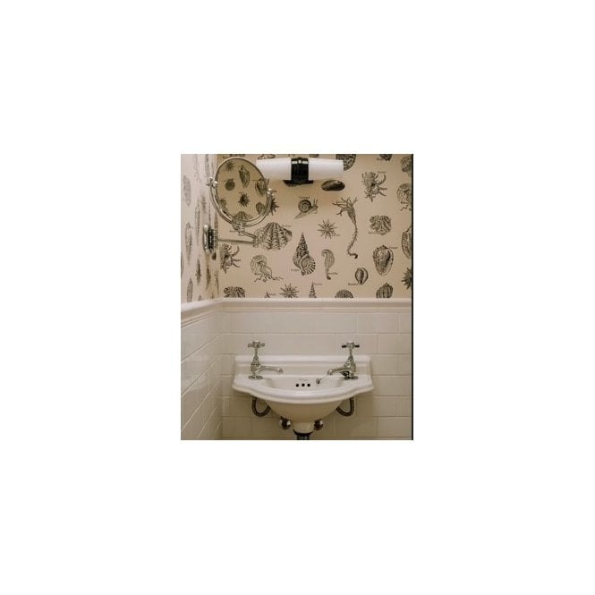 Metro White 5cm x 20cm Dado Border Tile