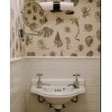 Metro White 5cm x 20cm Dado Border Tile