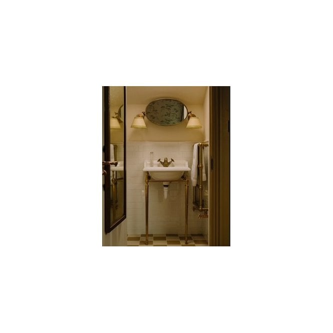 Metro White 5cm x 20cm Dado Border Tile
