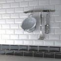 Metro Whitechapel White Gloss 10cm x 20cm Wall Tile