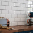 Metro Whitechapel White Gloss 10cm x 20cm Wall Tile