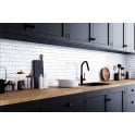 Microline White Gloss 5cm x 20cm Wall Tile
