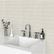Microline White Gloss 5cm x 30cm Wall Tile