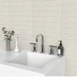 Microline White Gloss 5cm x 30cm Wall Tile