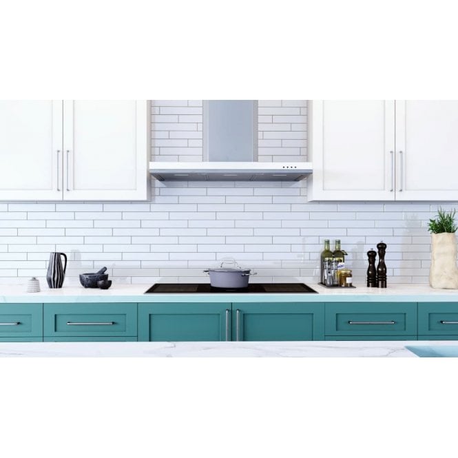 Microline White Gloss 5cm x 30cm Wall Tile