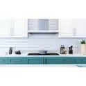 Microline White Gloss 5cm x 30cm Wall Tile