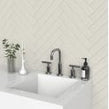 Microline White Gloss 5cm x 30cm Wall Tile
