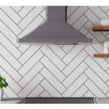 Microline White Matt 5cm x 20cm Wall Tile