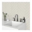 Mikado Blanco Brillo 5cm x 50cm Wall Tile