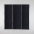Millefeoria Black 10cm x 10cm Wall Tile