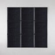Millefeoria Black 10cm x 10cm Wall Tile