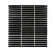 Mini Kit Kat Black 30.8cm x 28.2cm Mosaic Tile