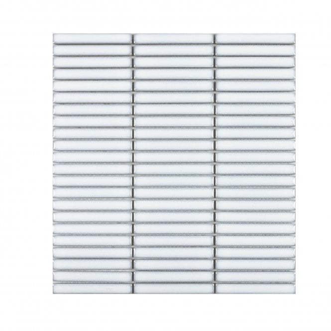 Mini Kit Kat Classic White 30.8cm x 28.2cm Mosaic Tile