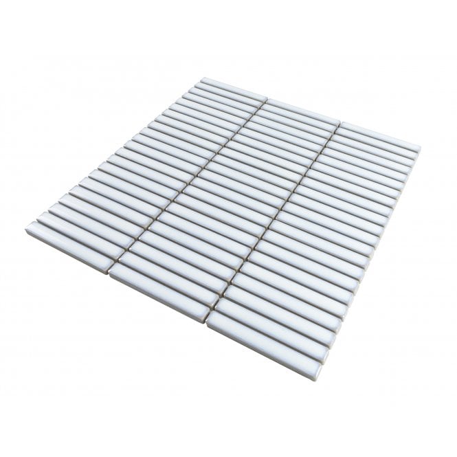 Mini Kit Kat Classic White 30.8cm x 28.2cm Mosaic Tile