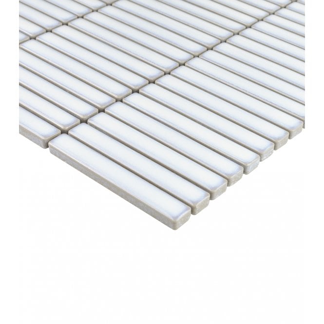 Mini Kit Kat Classic White 30.8cm x 28.2cm Mosaic Tile