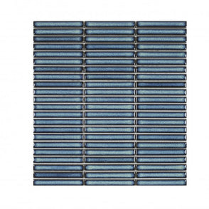 Mini Kit Kat Cyan Blue 30.8cm x 28.2cm Mosaic Tile