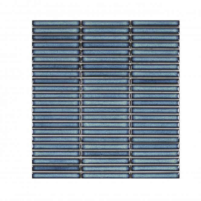 Mini Kit Kat Cyan Blue 30.8cm x 28.2cm Mosaic Tile