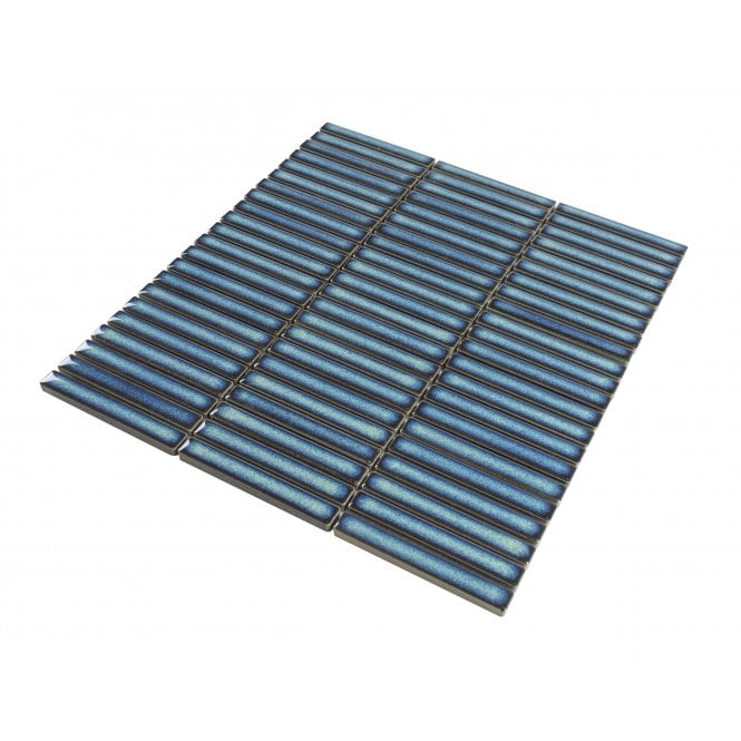 Mini Kit Kat Cyan Blue 30.8cm x 28.2cm Mosaic Tile
