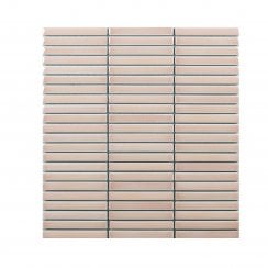Mini Kit Kat Pink 30.8cm x 28.2cm Mosaic Tile