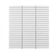Mini Kit Kat Plain White 30.8cm x 28.2cm Mosaic Tile