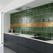 Minibru Crackle Gold Chip 3.8cm x 11cm Mosaic Tile