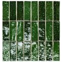 Minibru Crackle Jungle 33.7cm x 32.2cm Mosaic Tile