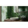 Minibru Crackle Jungle 33.7cm x 32.2cm Mosaic Tile