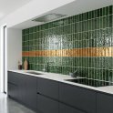 Minibru Crackle Jungle 33.7cm x 32.2cm Mosaic Tile