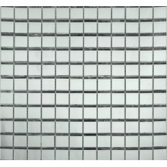 Mirror Flat Square 2.5cm x 2.5cm Mosaic Tile