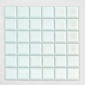 Mirror Square Bevel (5cm x 5cm) 30cm x 30cm Mosaic Tile
