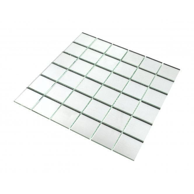 Mirror Square Flat (5cm x 5cm) 30cm x 30cm Mosaic Tile