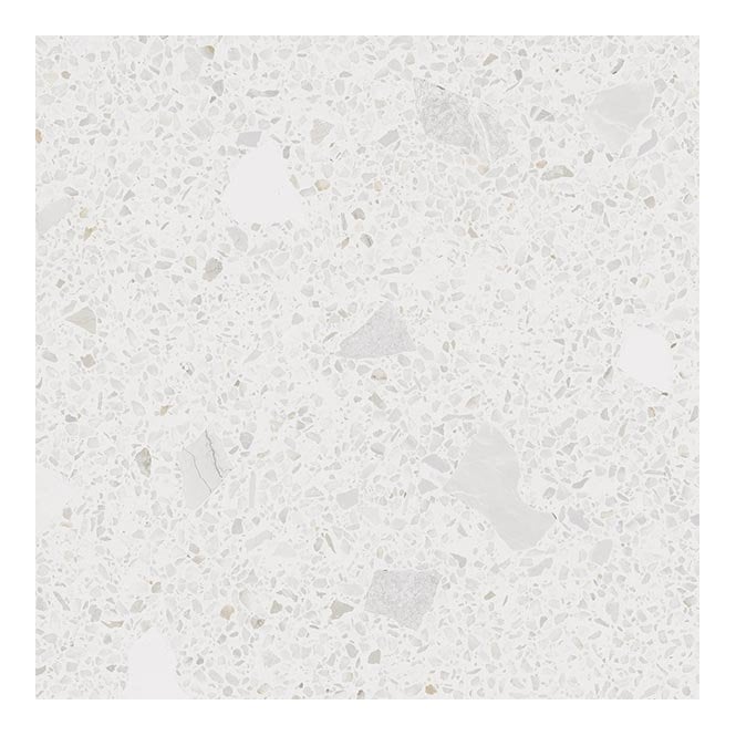 Miscela Ivory Terrazzo 60cm x 60cm Wall & Floor Tile