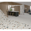 Miscela Ivory Terrazzo 60cm x 60cm Wall & Floor Tile