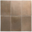 Equipe Miyako Amber Brown 10cm x 15cm Wall and Floor Tile