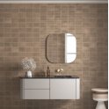 Equipe Miyako Amber Brown 5cm x 15cm Wall and Floor Tile