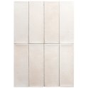 Equipe Miyako Chalk White 5cm x 15cm Wall and Floor Tile