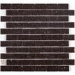 Gulfstone Mocca Brown Brick Quartz 30cm x 30cm (4.8m x 2.3cm) Mosaic Tile