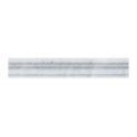 Moldura Carrara Marble White 5cm x 30.5cm Border Tile