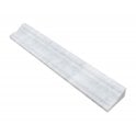Moldura Carrara Marble White 5cm x 30.5cm Border Tile