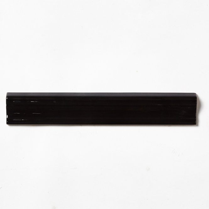 Moldura Colonial Black Brillo 5cm x 30cm Wall Tile