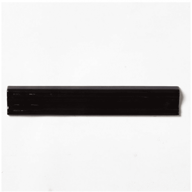 Moldura Colonial Black Matt 5cm x 30cm Wall Tile