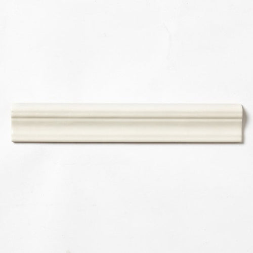 Cifre Ceramica Moldura Colonial Ivory Brillo 5cm x 30cm Wall Tile