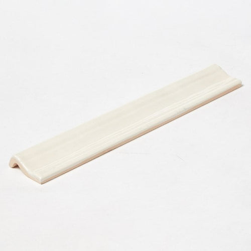 Cifre Ceramica Moldura Colonial Ivory Brillo 5cm x 30cm Wall Tile