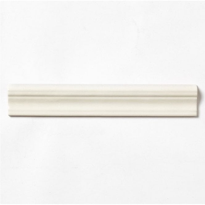 Moldura Colonial Ivory Matt 5cm x 30cm Wall Tile