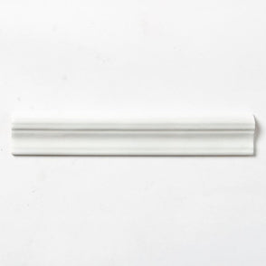 Moldura Colonial White Brillo 5cm x 30cm Wall Tile