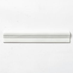 Moldura Colonial White Brillo 5cm x 30cm Wall Tile