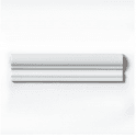 Moldura Colonial White Matt 5cm x 30cm Wall Tile