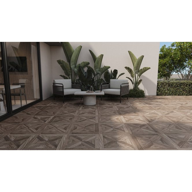 Monaco Oak Matt 60cm x 60cm Wall and Floor Tile
